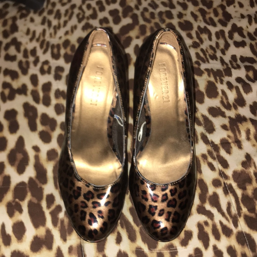 Leopard Print High Heels